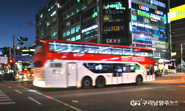 남양주 2층버스 ©구리남양주뉴스DB