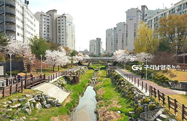 행안부의 '2019 아름답고 안전한 소하천'으로 선정된 도농천(우수상)(사진=남양주시)