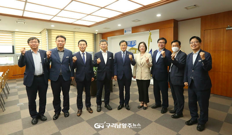 경기도의회 의장단이 7월 16일 경기북부 소재 주요 기관들을 방문했다(사진=경기도의회)