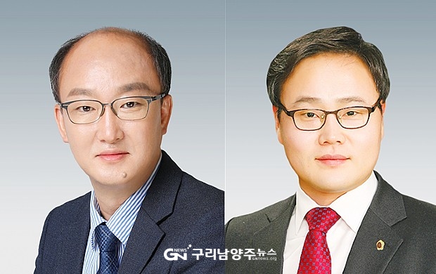왼쪽 김동영 의원, 오른쪽 김정영 의원(사진=경기도의회 의원 홈페이지)