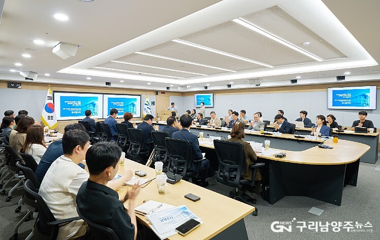 6월 10일 '경기 동북부 공공병원 설립 타당성 및 민간투자 적격성 조사 용역 착수보고회'(사진 제공=경기도)